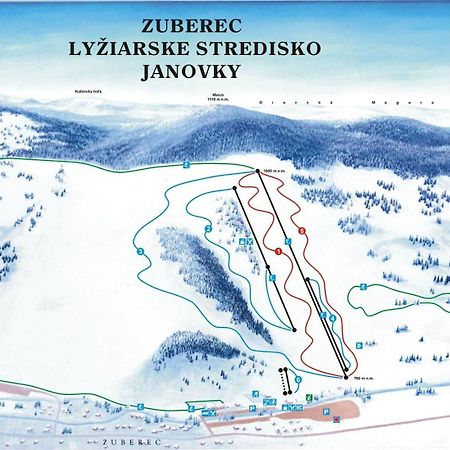 Wellness Drevenica Zuberec, 3 Apartmany, 2 Studia, Tatranske Stity Z Terasy Eksteriør billede