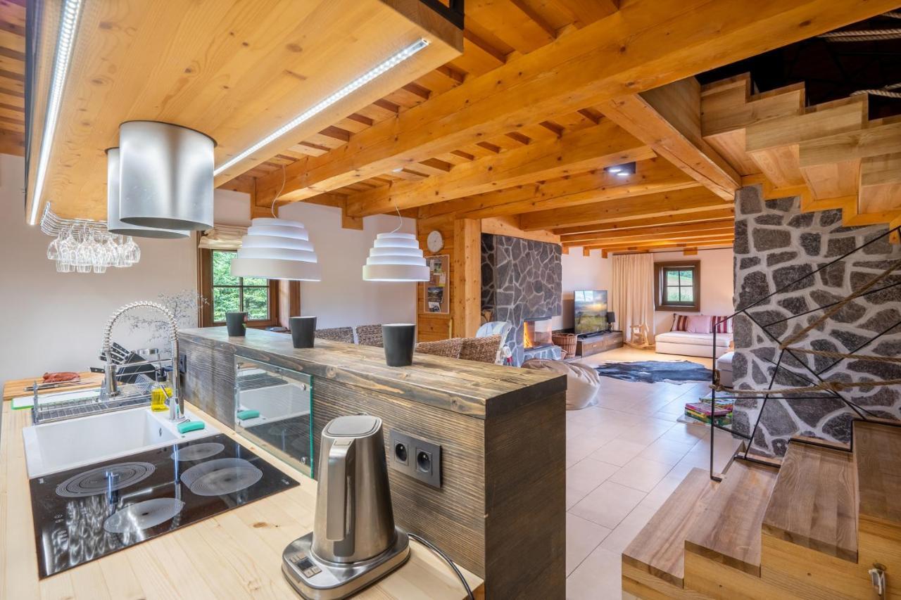 Wellness Drevenica Zuberec, 3 Apartmany, 2 Studia, Tatranske Stity Z Terasy Eksteriør billede