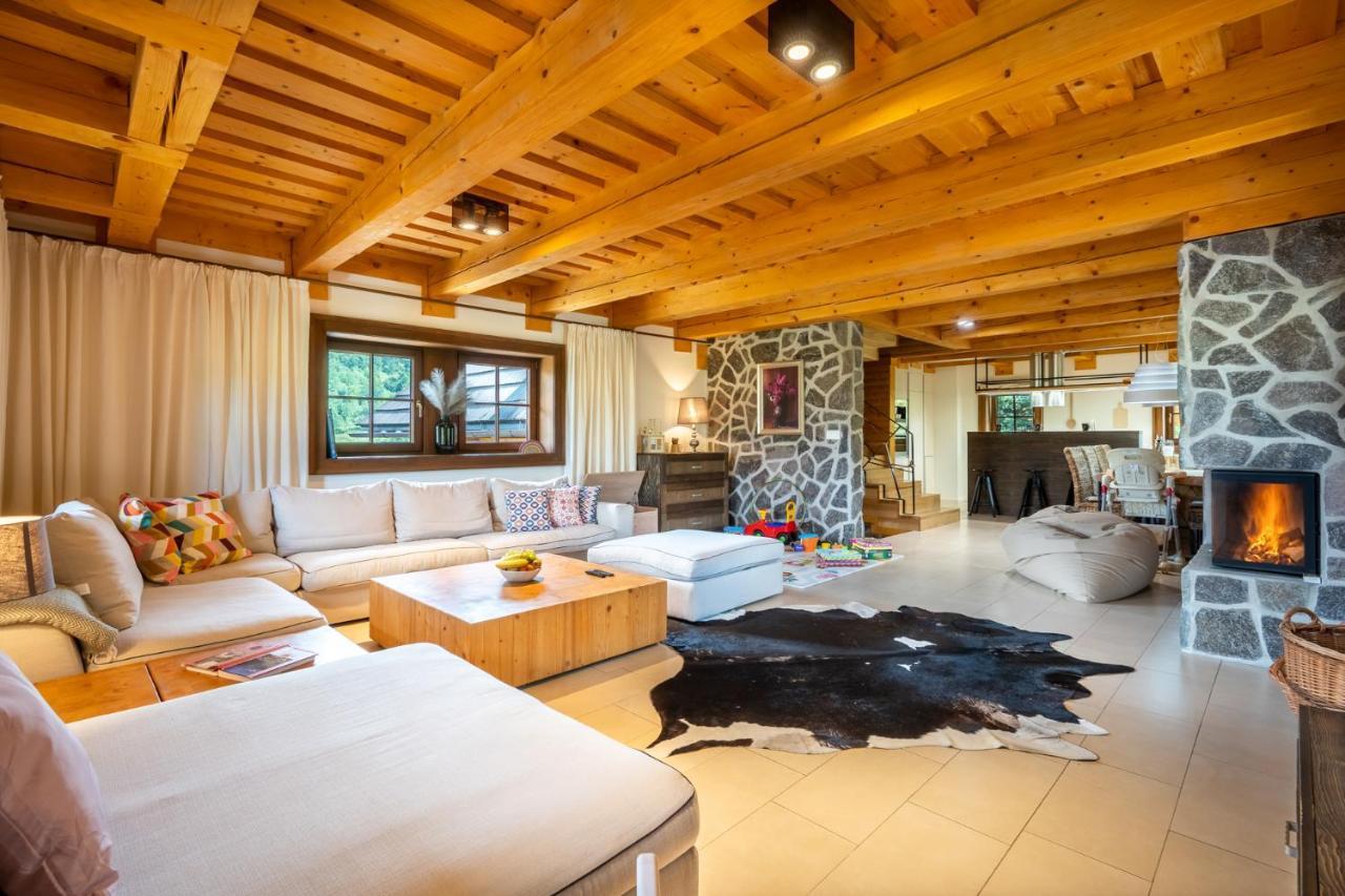Wellness Drevenica Zuberec, 3 Apartmany, 2 Studia, Tatranske Stity Z Terasy Eksteriør billede