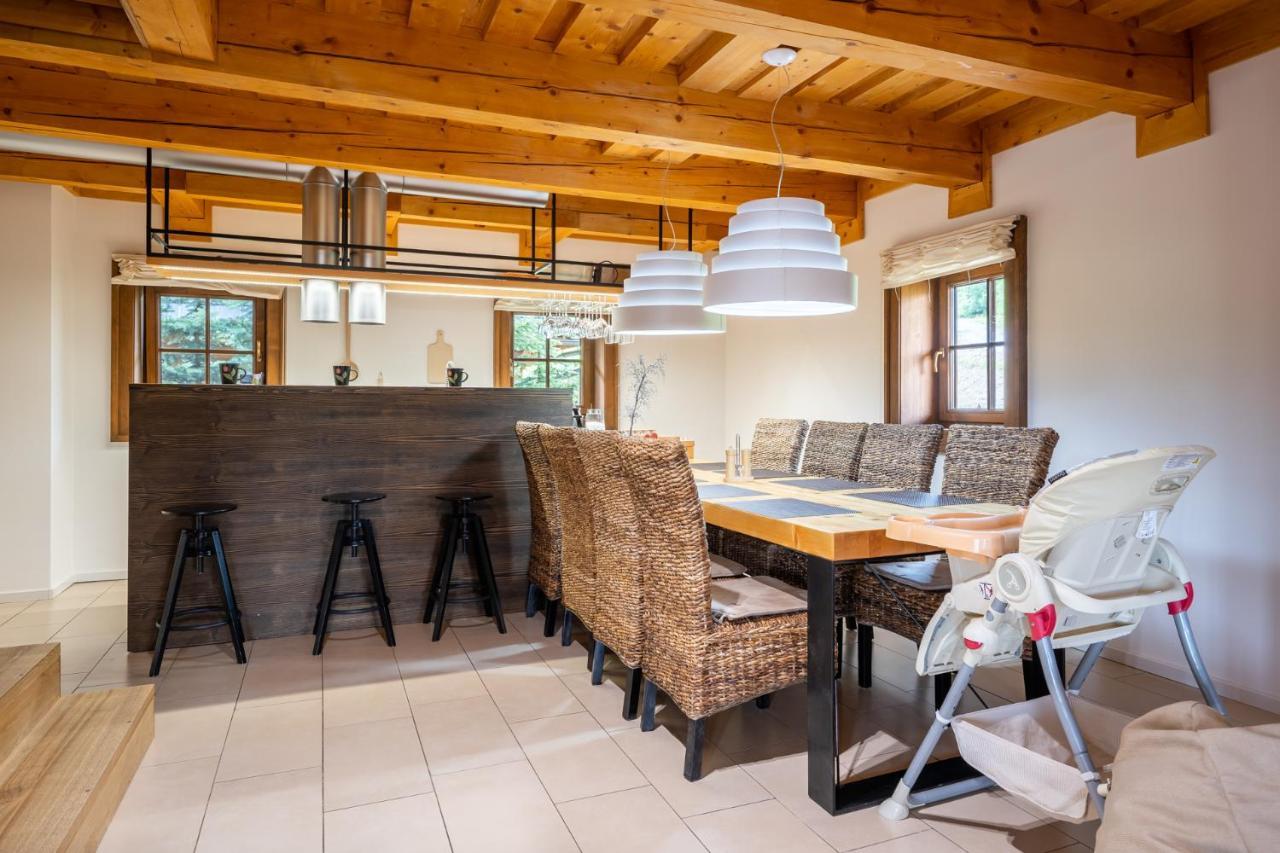 Wellness Drevenica Zuberec, 3 Apartmany, 2 Studia, Tatranske Stity Z Terasy Eksteriør billede