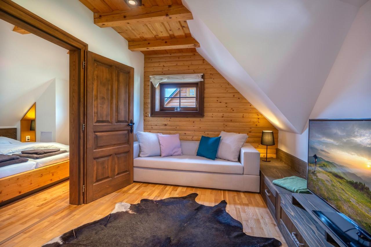 Wellness Drevenica Zuberec, 3 Apartmany, 2 Studia, Tatranske Stity Z Terasy Eksteriør billede