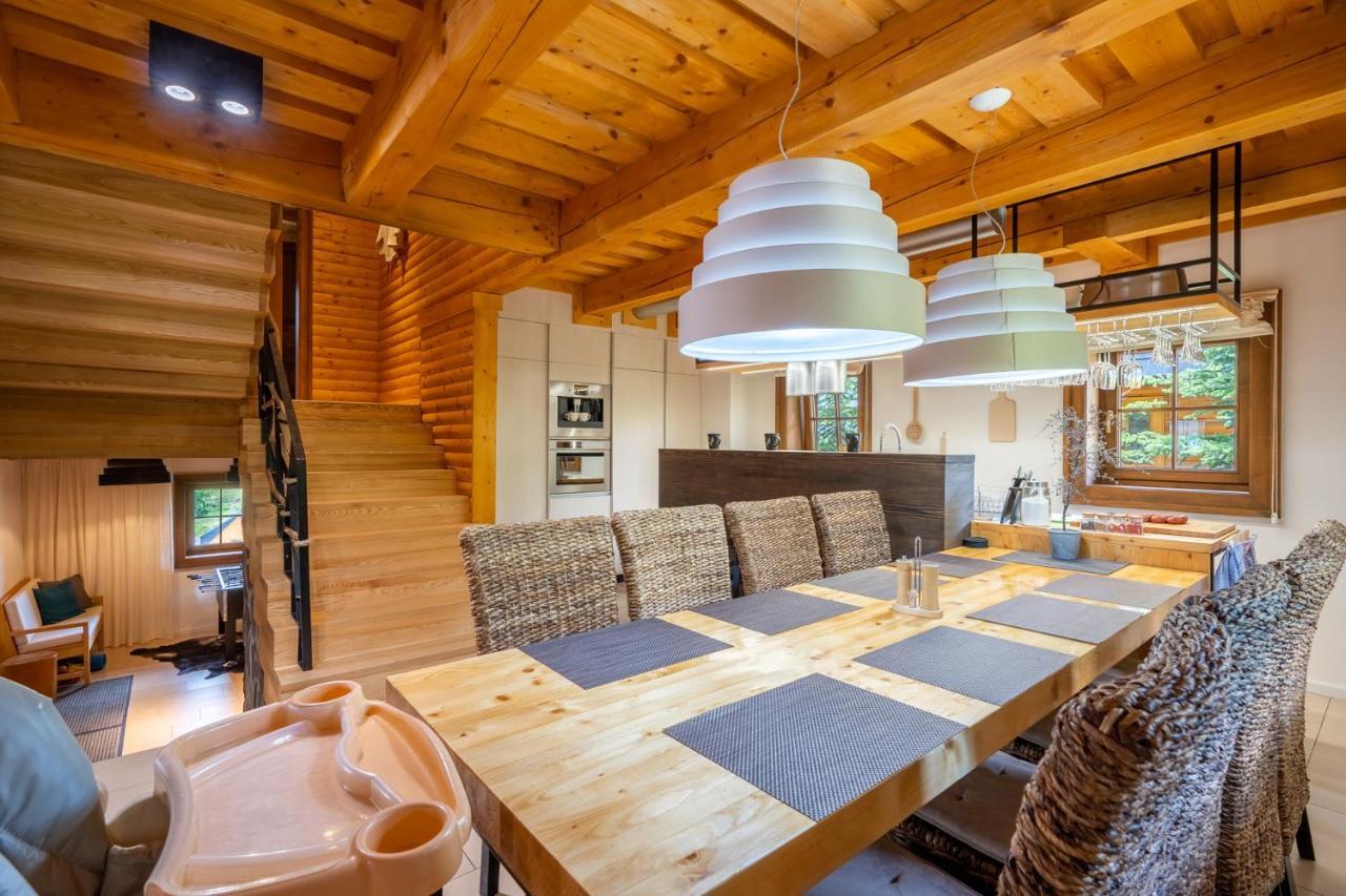 Wellness Drevenica Zuberec, 3 Apartmany, 2 Studia, Tatranske Stity Z Terasy Eksteriør billede