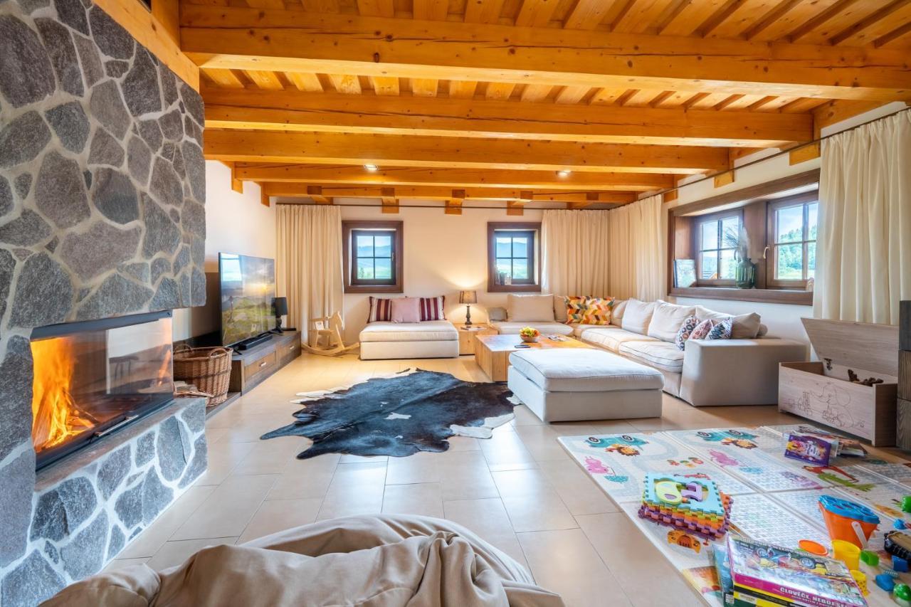 Wellness Drevenica Zuberec, 3 Apartmany, 2 Studia, Tatranske Stity Z Terasy Eksteriør billede
