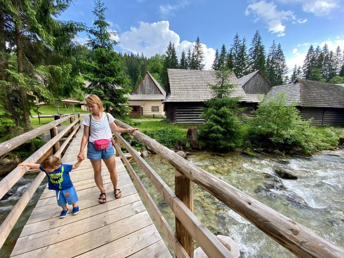 Wellness Drevenica Zuberec, 3 Apartmany, 2 Studia, Tatranske Stity Z Terasy Eksteriør billede